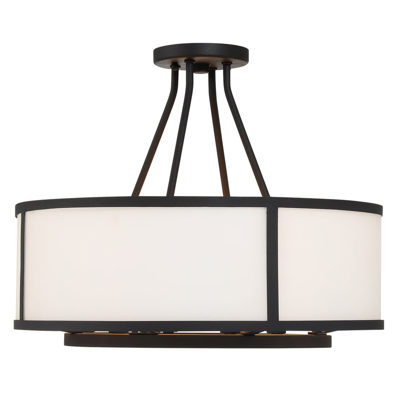 Crystorama Bryant Semi Flush Ceiling Mount