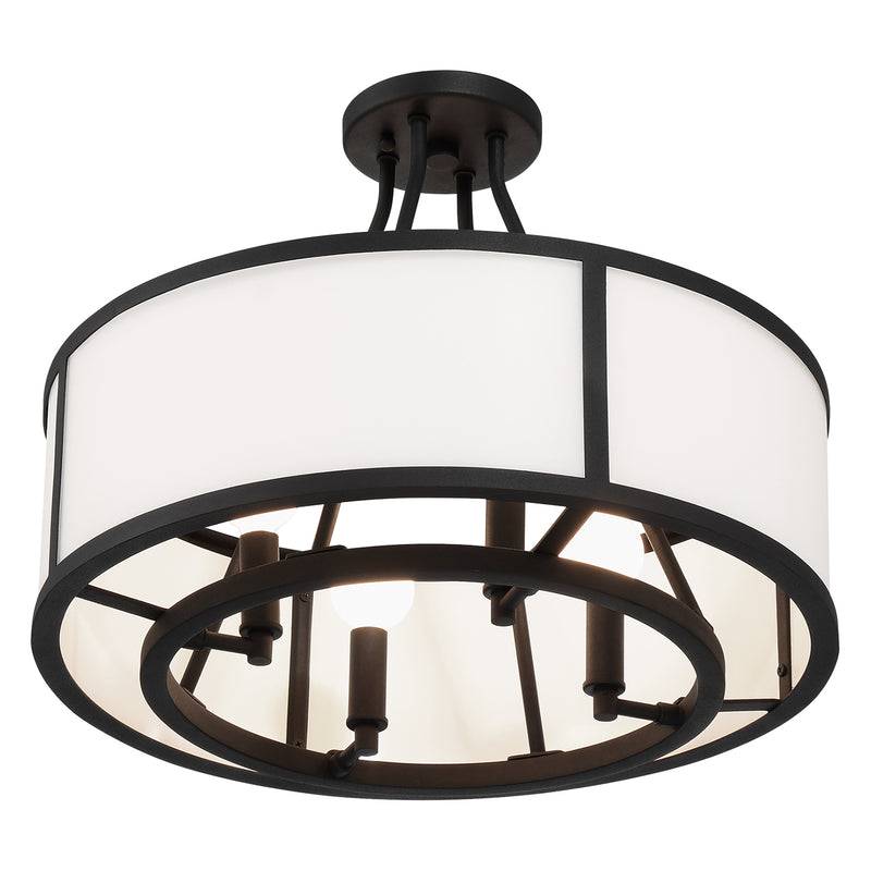 Crystorama Bryant Semi Flush Ceiling Mount