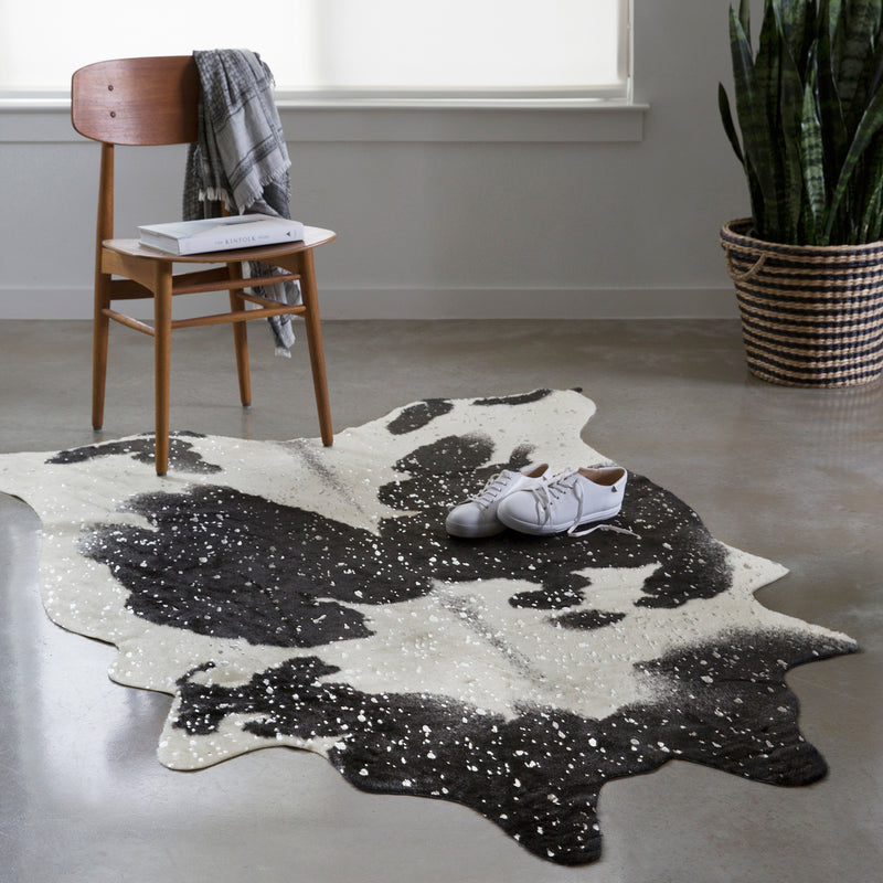 Loloi II Bryce Black/Silver Power Loomed Rug