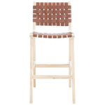 Baely Leather Bar Stool