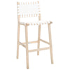 Baely Leather Bar Stool