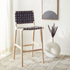 Baely Leather Bar Stool