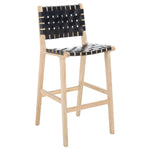 Baely Leather Bar Stool