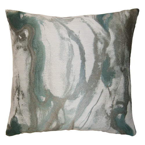 Square Feathers Baja Antique Throw Pillow