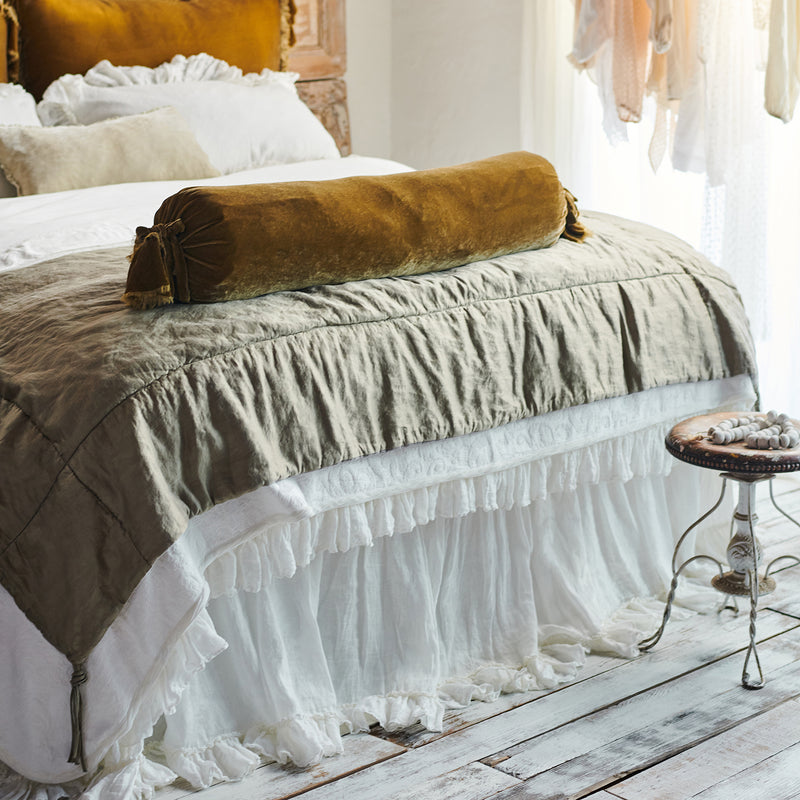 Bella Notte Linen Whisper Bed Skirt