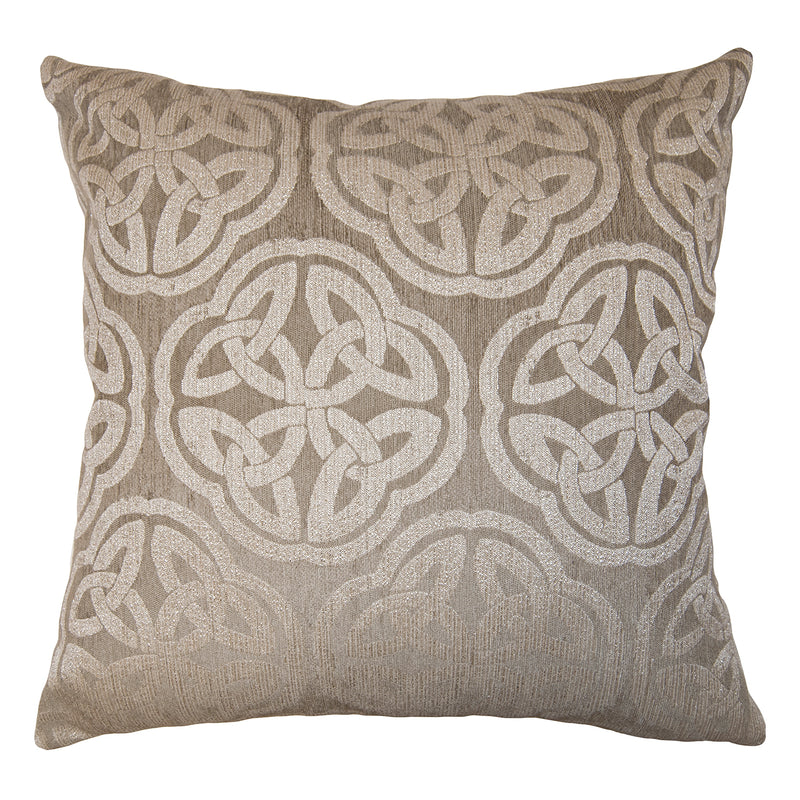 Square Feathers Bruma Medallion Throw Pillow