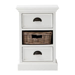 Beckton Basket Bedside Table