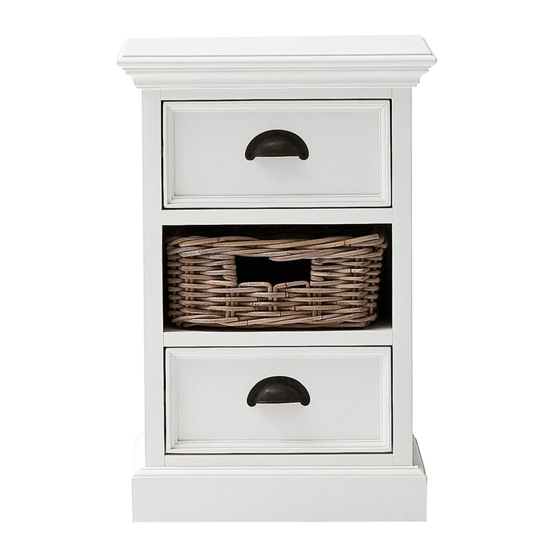 Beckton Basket Bedside Table