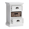 Beckton Basket Bedside Table