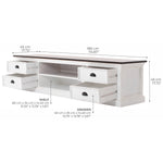 Beckton Accent 4 Drawer Media Center