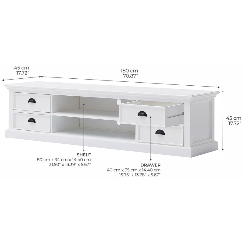 Beckton 4 Drawer Media Center