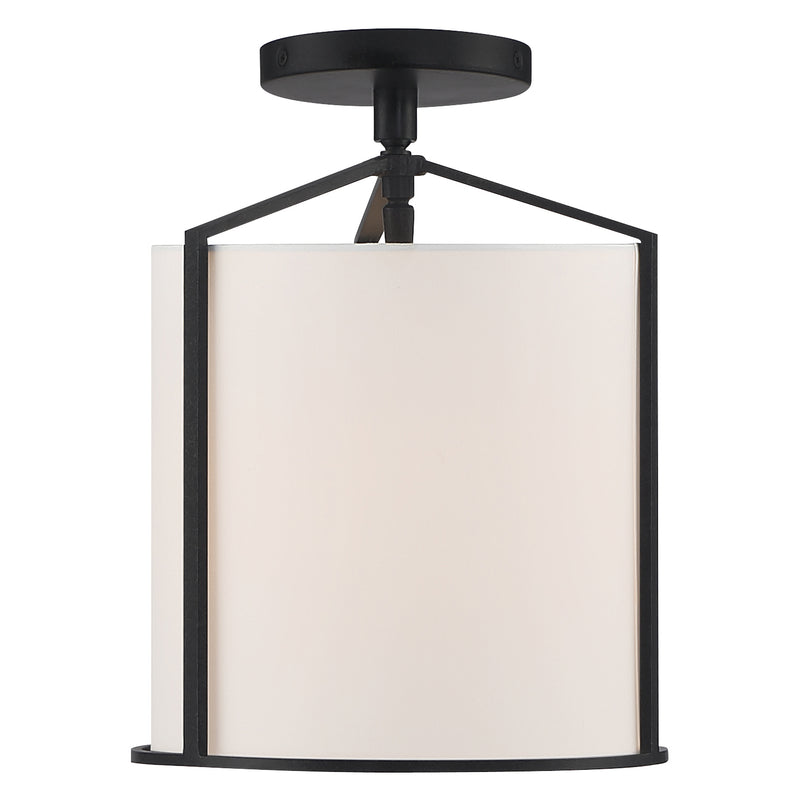 Crystorama Carlyn Semi Flush Ceiling Mount