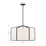 Crystorama Carlyn 6-Light Pendant