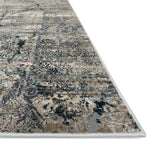 Loloi Cascade Taupe/Blue Power Loomed Rug