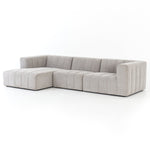 Four Hands Langham Channeled 3 Piece Sectional Sofa