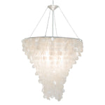 Worlds Away Capiz Shell Chandelier - Final Sale