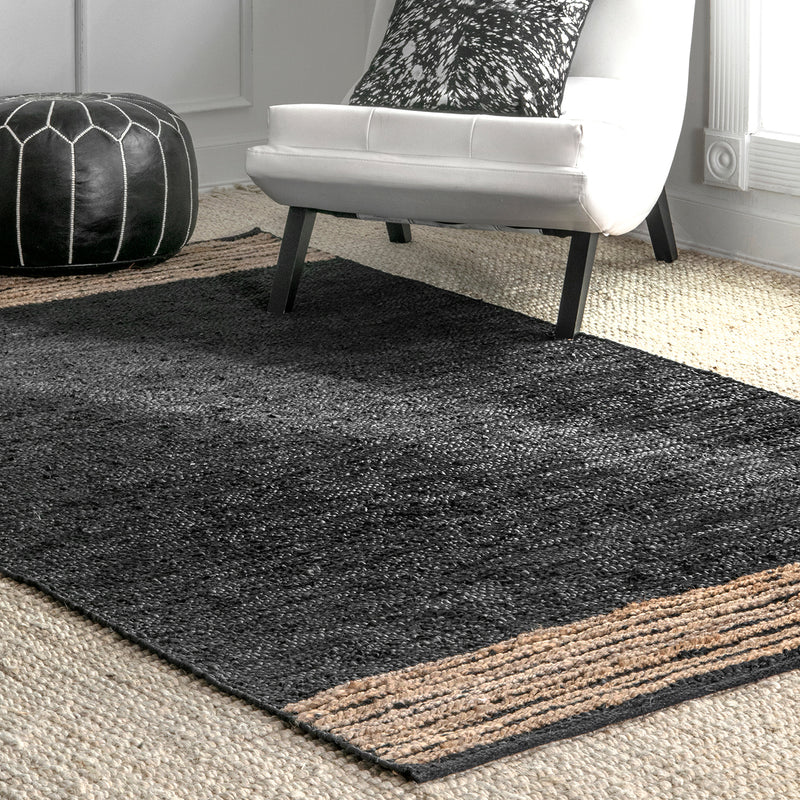 Bremerton Leather Hand Loomed Rug