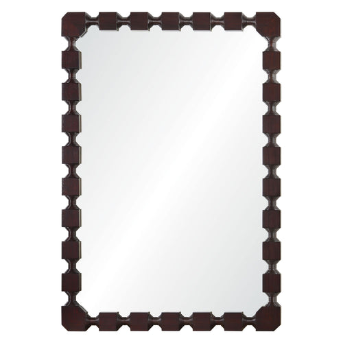 Celerie Kemble For Mirror Home Mahogany Wall Mirror