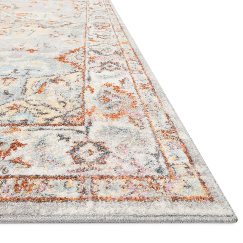 Loloi Clara Gray/Ivory Power Loomed Rug