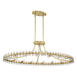 Crystorama Clover Linear Chandelier