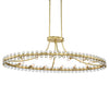 Crystorama Clover Linear Chandelier