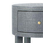 Villa and House Claudette 1 Drawer Round Side Table