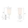 Crystorama Colton 1-Light Wall Sconce