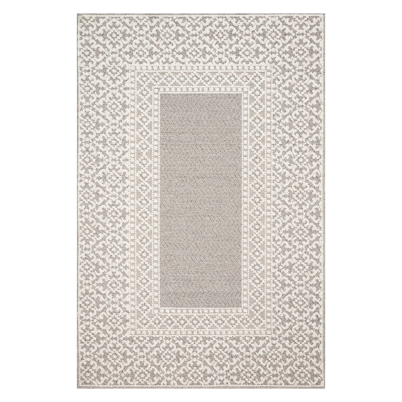 Loloi Cole Gray/Ivory Indoor/Outdoor Rug