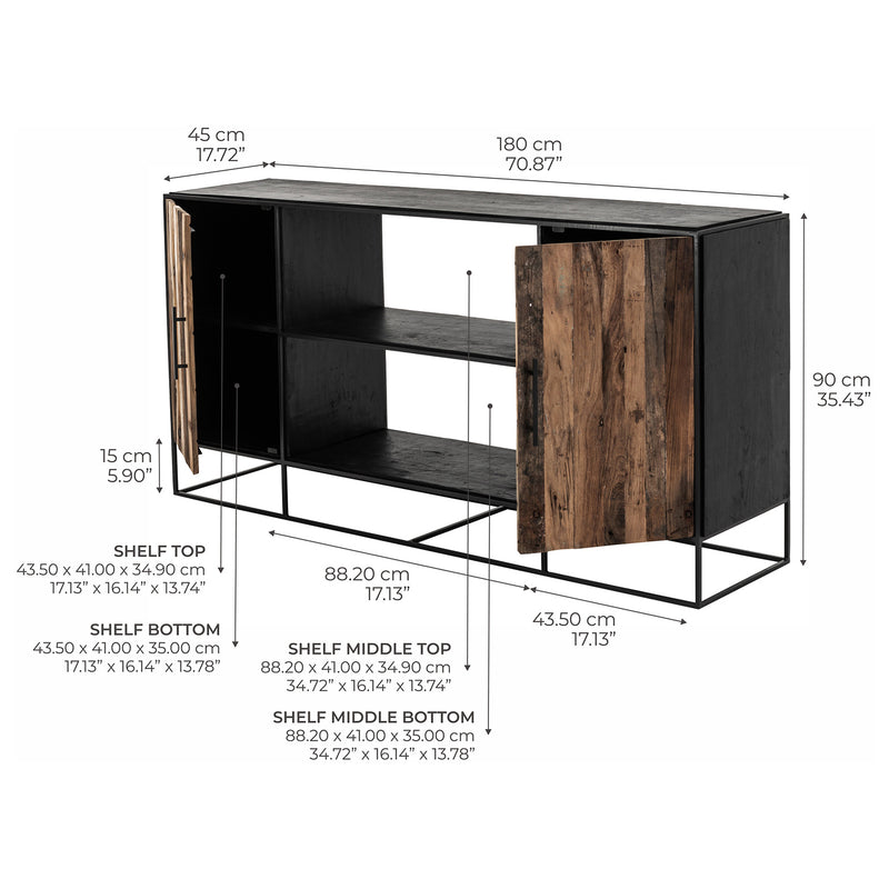 Mirstone 2 Door Sideboard