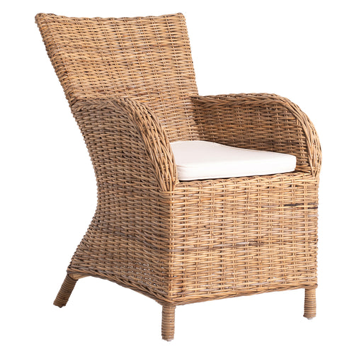 Dorchester Rook Wicker Dining Chair Set of 2