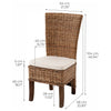 Dorchester Salsa Wicker Dining Chair Set of 2