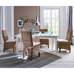 Dorchester Morin Wicker Dining Chair Set of 2