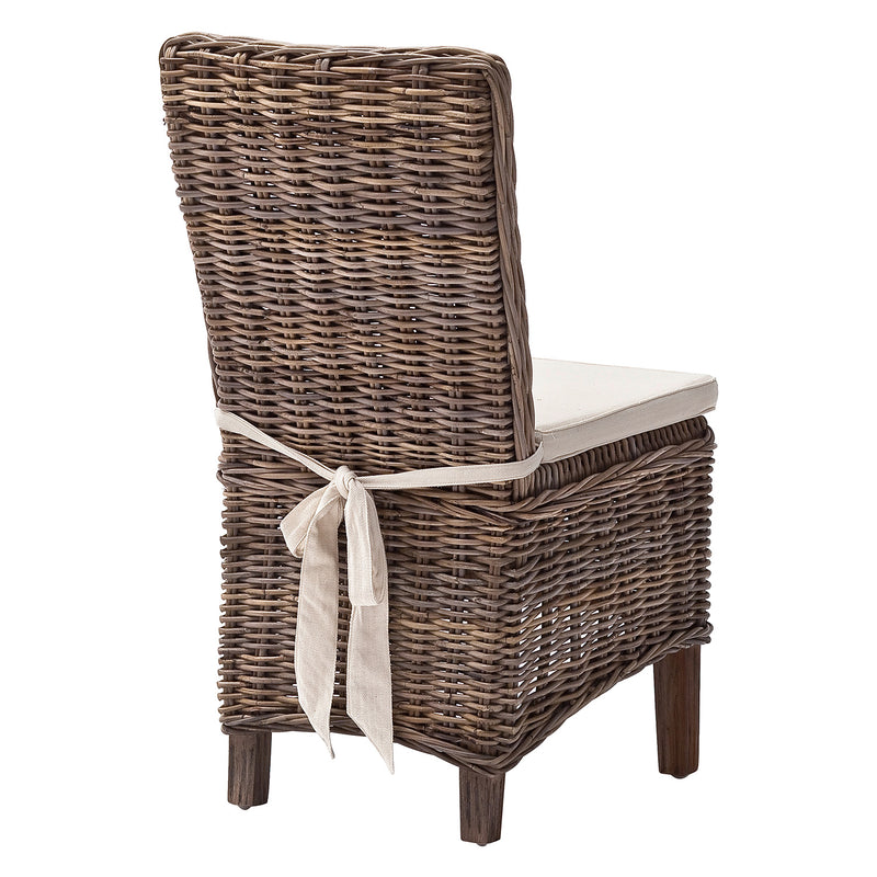 Dorchester Morin Wicker Dining Chair Set of 2