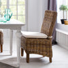 Dorchester Morin Wicker Dining Chair Set of 2