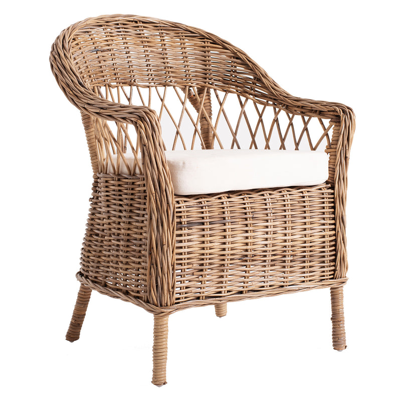 Dorchester Monarch Wicker Chair Set of 2