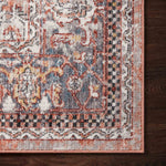 Loloi II Cassandra Rust/Multi Power Loomed Rug