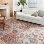 Loloi II Cassandra Rust/Multi Power Loomed Rug