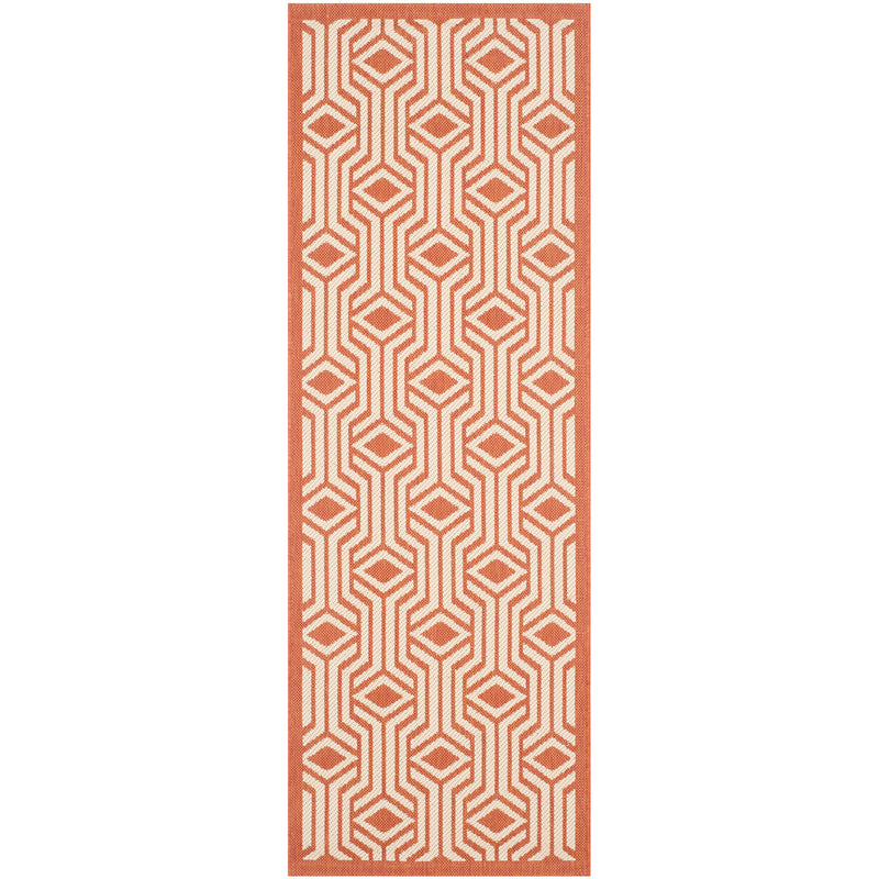 Riverine Vivid Terracotta Indoor/Outdoor Rug