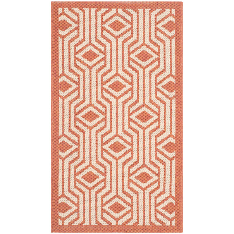 Riverine Vivid Terracotta Indoor/Outdoor Rug