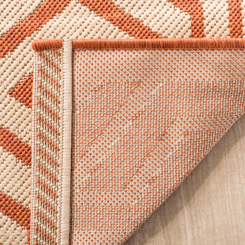 Riverine Vivid Terracotta Indoor/Outdoor Rug