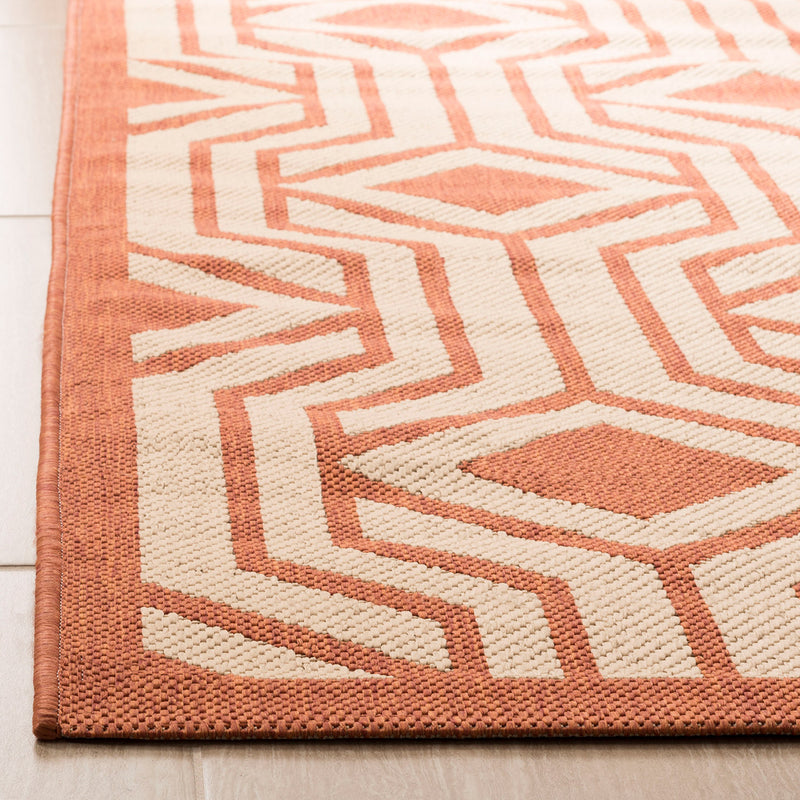 Riverine Vivid Terracotta Indoor/Outdoor Rug