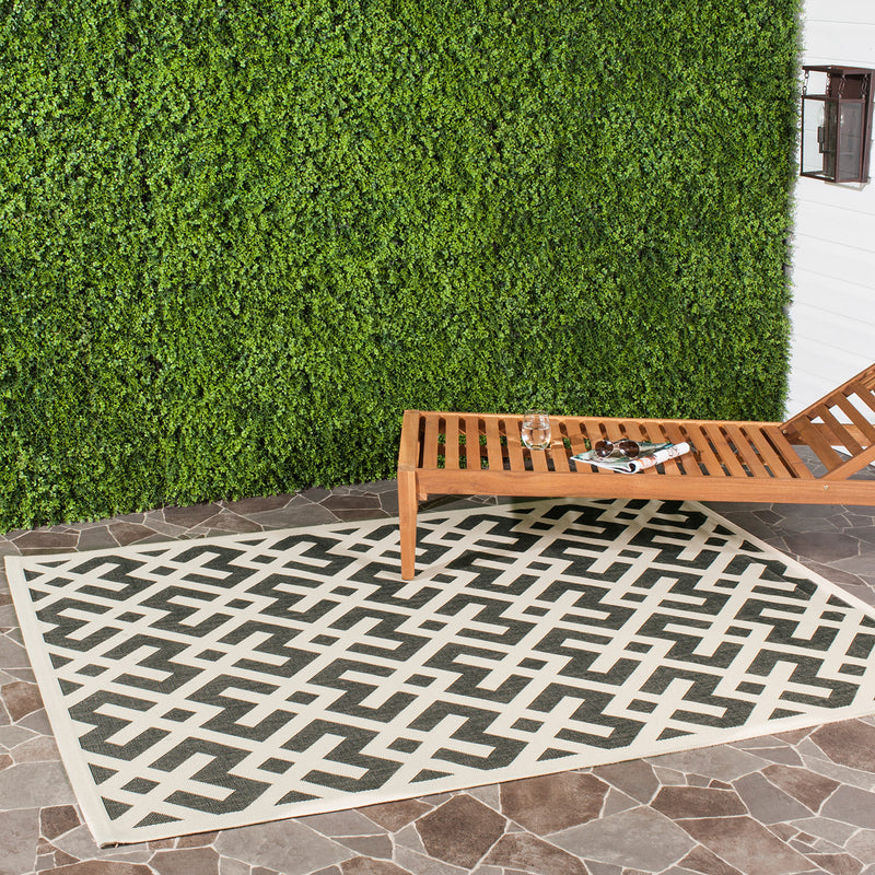 Riverine Crosshatch Indoor/Outdoor Rug