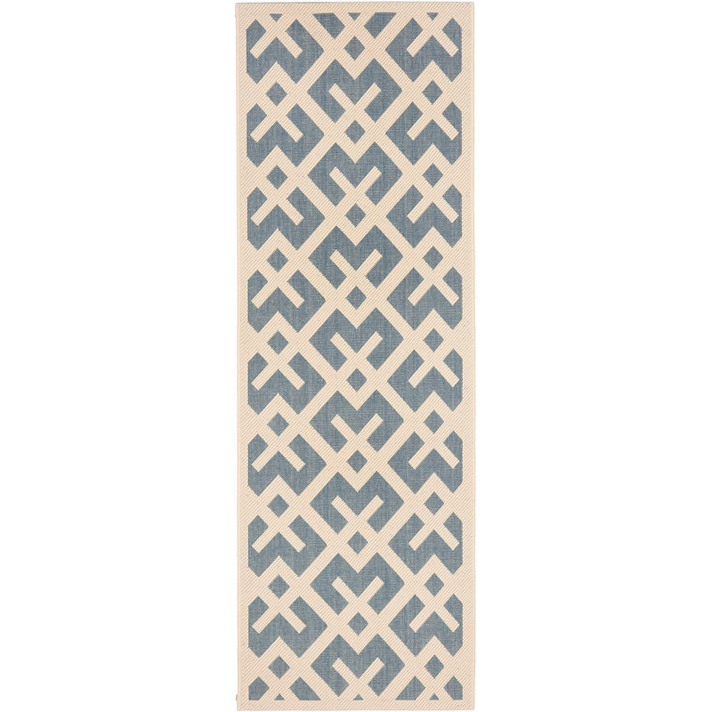 Riverine Crosshatch Indoor/Outdoor Rug