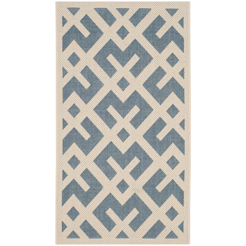 Riverine Crosshatch Indoor/Outdoor Rug