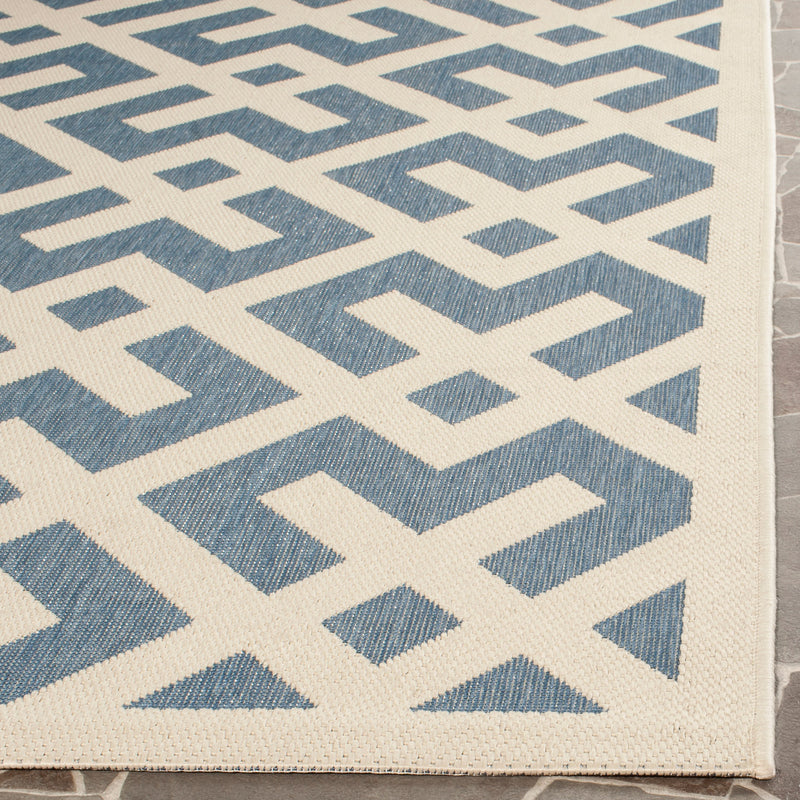 Riverine Crosshatch Indoor/Outdoor Rug