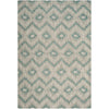 Riverine Wave Blue Indoor/Outdoor Rug