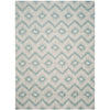 Riverine Wave Blue Indoor/Outdoor Rug