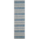 Riverine Banded Gray Indoor/Outdoor Rug