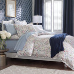 Peacock Alley Chloe Floral Percale Duvet Cover