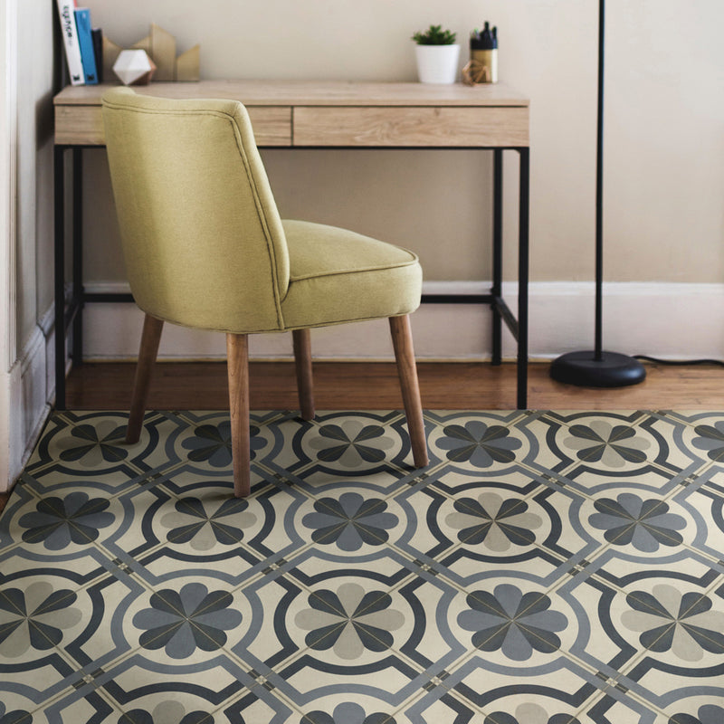 Pattern 19 - Madame Curie Vinyl Floorcloth